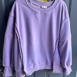 Pink Lily Lilac Pullover